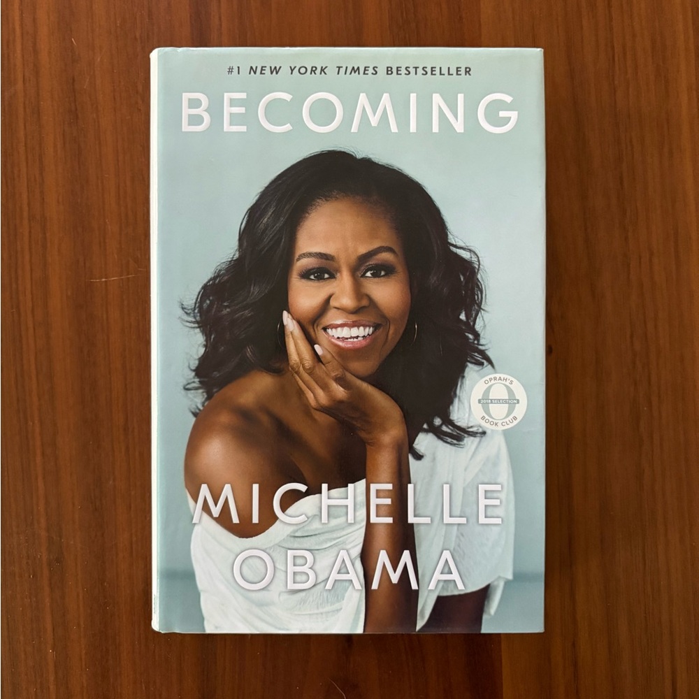 Becoming by Michelle Obama Hardcover Book